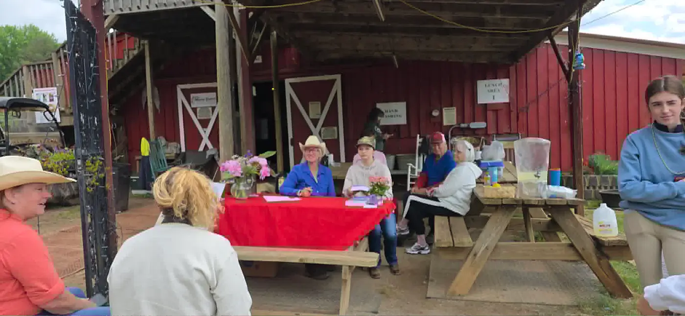 Book signing event at Wildewood Farm for the release of From His Heart to Mine